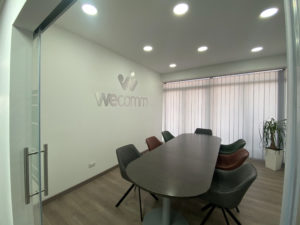 wecomm sala riunioni