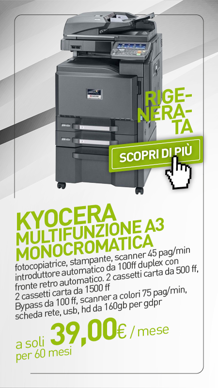 kyocera multifunzione a3 monocromatica