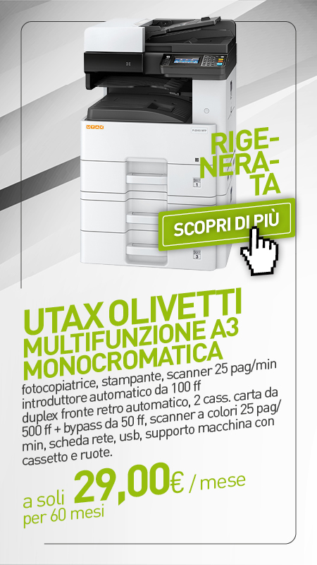 rigenerata utax olivetti multifunzione