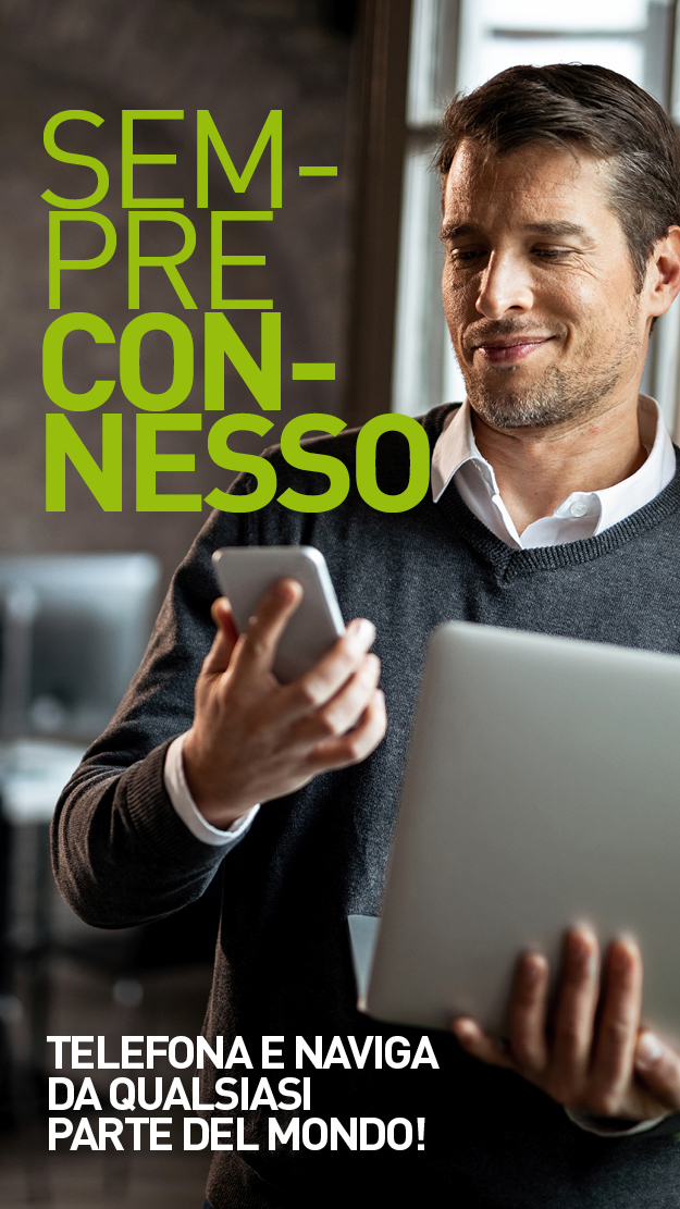 Sempre connesso!